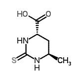 CAS 登录号：155782-52-8， (4S,6R)-6-甲基-2-硫代六氢-4-嘧啶羧酸