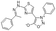 CAS#: 155812-15-0， 4-(2-Hydrazinyl-Thiazol-4-Yl)-3-Phenylsydnone Acetophenone Hydrazone