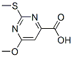 CAS#: 15584-03-9， 6-Methoxy-2-Methylsulfanyl-Pyrimidine-4-Carboxylic Acid