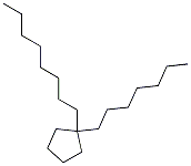 CAS 登录号：155976-51-5， (1R,2S)-1-庚基-2-辛基环戊烷
