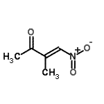 CAS 登录号：155990-64-0， (3E)-3-甲基-4-硝基-3-丁烯-2-酮