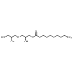 CAS 登录号：156153-06-9， 3-(2,3-二羟基丙氧基)-2-羟基丙基癸酸酯