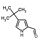 CAS 登录号：156245-57-7， 4-(2-甲基-2-丙基)-1H-吡咯-2-甲醛