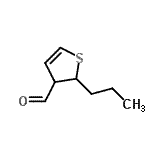 CAS#: 156386-57-1， 2-Propyl-2,3-Dihydro-3-Thiophenecarbaldehyde