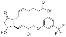 CAS 登录号：156406-33-6， [1R-[1alpha(Z),2beta(1E,3R*),3alpha]]-7-[3-羟基-2-[3-羟基-4-[3-(三氟甲基)苯氧基]-1-丁烯基]-5-氧代环戊基]-5-庚烯酸
