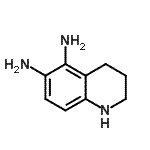 CAS 登录号：156694-05-2， 1,2,3,4-四氢-5,6-喹啉二胺