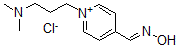 CAS 登录号：15682-12-9， 4-羟基亚氨甲基-1-(3-N,N-二甲基氨基丙基)吡啶鎓氯化物