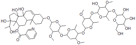 CAS#: 156891-23-5， Hainaneoside A