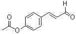 CAS 登录号：157096-53-2， (2E)-3-[4-(乙酰氧基)苯基]-2-丙烯醛