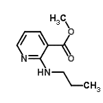 CAS 登录号：157276-72-7， 甲基2-(丙基氨基)烟酸酯