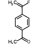 CAS#: 157437-39-3， 1-[4-(1-Fluorovinyl)Phenyl]Ethanone