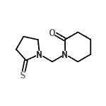 CAS 登录号：157439-31-1， 1-[(2-硫代-1-吡咯烷基)甲基]-2-哌啶酮