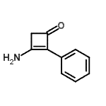 CAS 登录号：157464-27-2， 3-氨基-2-苯基-2-环丁烯-1-酮