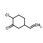 CAS 登录号：157474-53-8， 2-氯-5-乙烯基环己烷酮