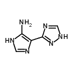 CAS 登录号：15769-81-0， 4-(1H-1,2,4-三唑-3-基)-1H-咪唑-5-胺