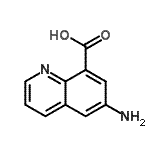 CAS#: 157915-06-5， 6-Amino-8-Quinolinecarboxylic Acid