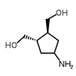 CAS#: 158340-66-0， [(1S,2S)-4-Amino-1,2-Cyclopentanediyl]Dimethanol