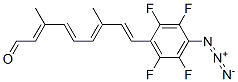 CAS#: 158632-36-1， (2Z,4Z,6Z,8Z)-9-(4-Azido-2,3,5,6-Tetrafluorophenyl)-3,7-Dimethylnona-2,4,6,8-Tetraenal