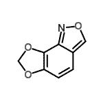 CAS 登录号：158683-18-2， [1,3]二氧杂环戊并[4,5-g][2,1]苯并恶唑