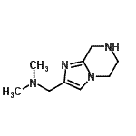 CAS 登录号：158785-58-1， N,N-二甲基-1-(5,6,7,8-四氢咪唑并[1,2-a]吡嗪-2-基)甲胺