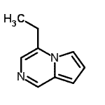 CAS 登录号：158945-92-7， 4-乙基吡咯并[1,2-a]吡嗪