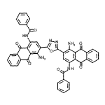 CAS 登录号：15935-52-1， N,N'-[1,3,4-恶二唑-2,5-二基二(4-氨基-9,10-二氧代-9,10-二氢蒽-3,1-二基)]二苯甲酰胺
