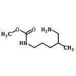 CAS#: 159389-50-1， Methyl (5-Amino-4-Methylpentyl)Carbamate