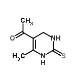 CAS#: 159582-42-0， 1-(6-Methyl-2-Thioxo-1,2,3,4-Tetrahydro-5-Pyrimidinyl)Ethanone