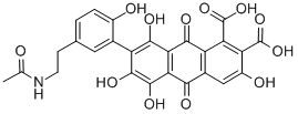 CAS 登录号：15979-35-8， 紫胶酸A