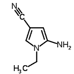CAS#: 159831-29-5， 5-Amino-1-Ethyl-1H-Pyrrole-3-Carbonitrile