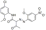 CAS#: 15993-42-7， N-(5-Chloro-2-Methoxyphenyl)-2-[2-(2-Methoxy-4-Nitrophenyl)Diazenyl]-3-Oxo-Butanamide