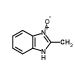 CAS 登录号：16007-52-6， 2-甲基-1H-苯并咪唑3-氧化物