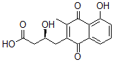 CAS#: 160162-39-0， (3S)-3-Hydroxy-4-(5-Hydroxy-3-Methyl-1,4-Dioxonaphthalen-2-Yl)Butanoic Acid