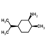 CAS 登录号：160399-92-8， (1R,2S,5R)-5-异丙基-2-甲基环己烷胺