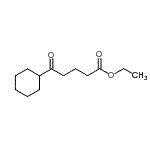 结构式 CAS# 16076-61-2, 乙基5-环己基-5-氧代戊酸酯