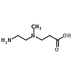 CAS 登录号：160844-41-7， N-(2-氨基乙基)-N-甲基-beta-丙氨酸