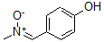 CAS 登录号：16089-67-1， 4-[(甲基亚胺)甲基]-苯酚N-氧化物