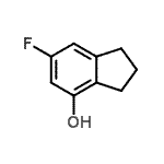 CAS#: 161178-27-4， 6-Fluoroindan-4-Ol