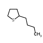 CAS 登录号：1613-49-6， 2-丁基四氢噻吩