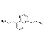 CAS 登录号：161327-44-2， 4,8-二乙氧基喹啉