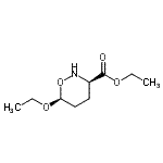 CAS#: 161362-39-6， Ethyl (3R,6S)-6-Ethoxy-1,2-Oxazinane-3-Carboxylate
