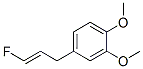 CAS 登录号：161436-14-2， 4-[(E)-3-氟丙-2-烯基]-1,2-二甲氧基苯