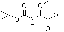 CAS#: 161551-77-5， Methoxy({[(2-Methyl-2-Propanyl)Oxy]Carbonyl}Amino)Acetic Acid