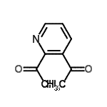 CAS 登录号：16174-40-6， 1,1'-(2,3-吡啶二基)二乙酮