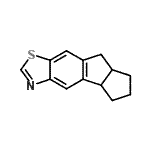 CAS 登录号：161895-09-6， 4B,5,6,7,7A,8-六氢环戊并[2,3]茚并[5,6-d][1,3]噻唑