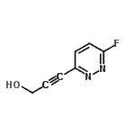 CAS 登录号：162437-93-6， 3-(6-氟-3-哒嗪基)-2-丙炔-1-醇