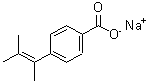 CAS#: 162438-28-0， Sodium 4-(3-Methyl-2-Buten-2-Yl)Benzoate