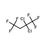 structure of CAS# 162462-08-0, 2,2-Dichloro-1,1,1,4,4,4-Hexafluorobutane;2,2-Dichloro-1,1,1,4,4,4-hexafluorobutane 97%;MFCD01320732