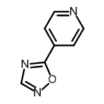 CAS 登录号：162704-68-9， 4-(1,2,4-恶二唑-5-基)吡啶
