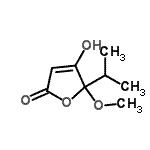 CAS#: 162892-99-1， 4-Hydroxy-5-Isopropyl-5-Methoxy-2(5H)-Furanone